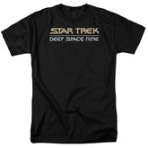 Star Trek Deep Space Nine Logo Men's 18/1 Cotton Short-Sleeve T-Shirt